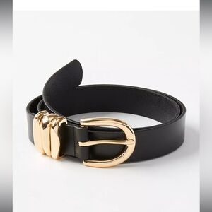 NWT-LoftMolded Buckle Leather Belt-Small